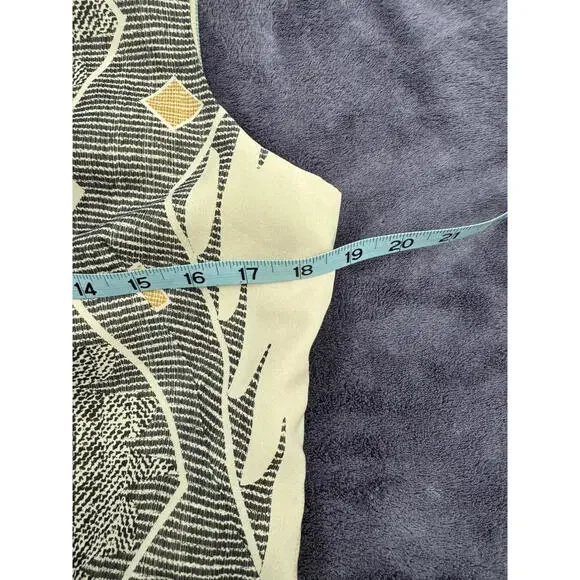 ABS Allen Schwartz Sleeveless Print Shift Dress Size 12 Boho Southwestern Mini - Picture 8 of 8